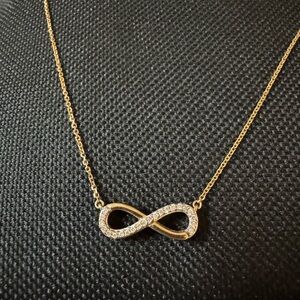 Kay Jewelers Gold Infinity Necklace